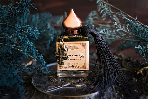 Esoteric witchcraft oil shimmer